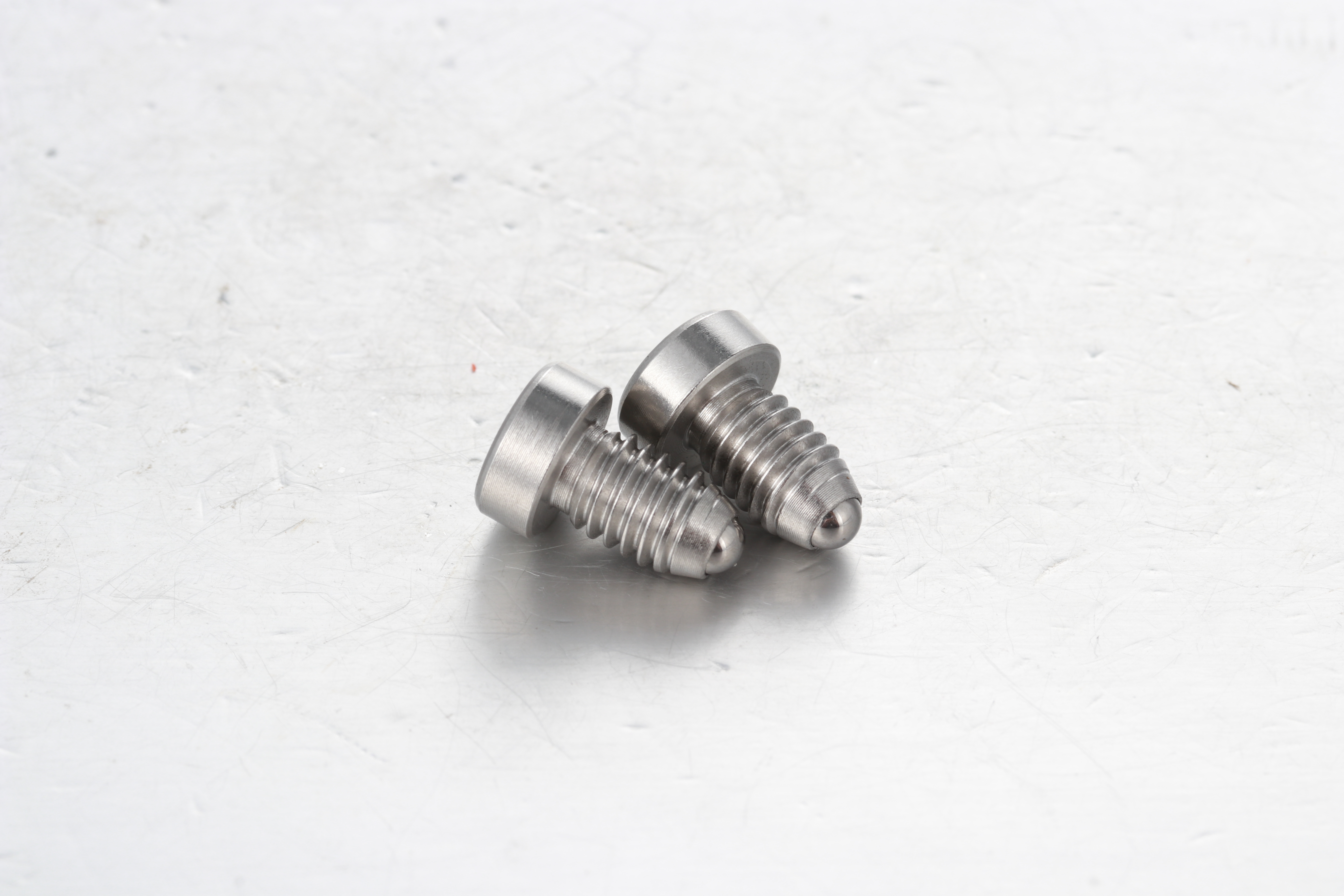 볼 엔드 및 육각 소켓 헤드 강철 또는 스테인레스 스틸 BPCT가 있는 스프링 플런저