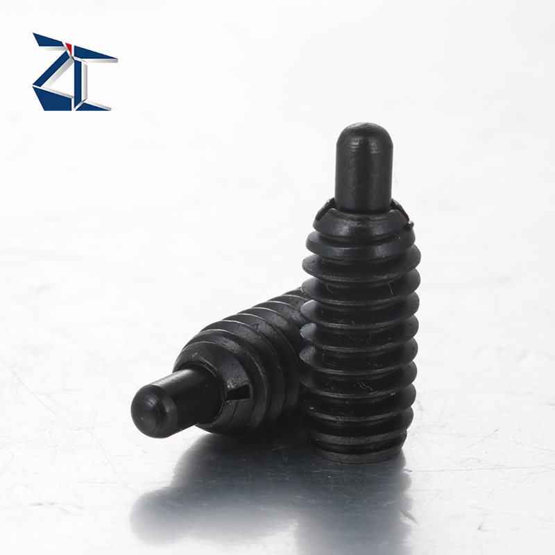 핀과 육각형이 있는 스프링 플런저 인치 측정