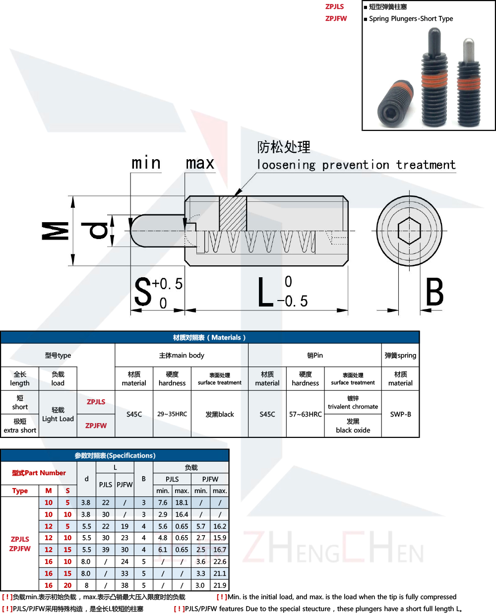 스프링 플런저 쇼트