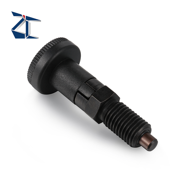 스프링 장착형 인덱싱 플런저 가는 나사형 리턴형 PXAS