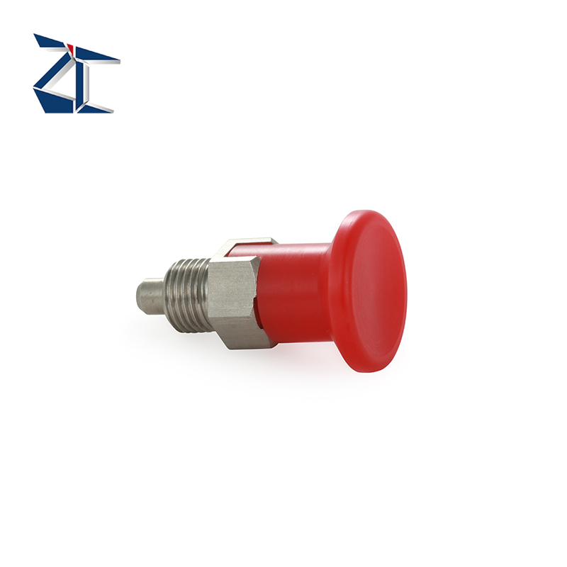 NDXNS10A 기계용 정밀 빨간색 인덱싱 플런저 핀