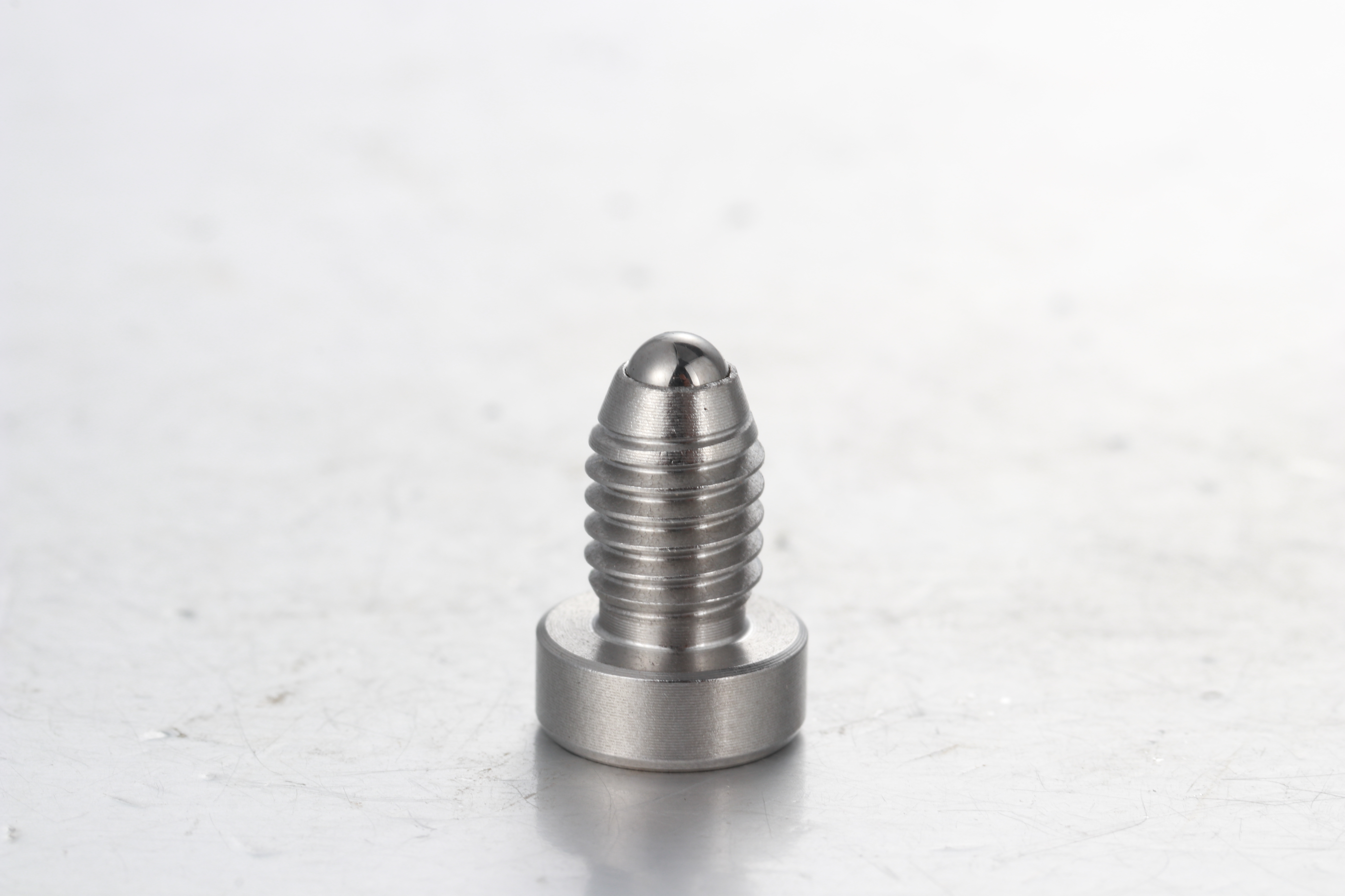 볼 엔드 및 육각 소켓 헤드 강철 또는 스테인레스 스틸 BPCT가 있는 스프링 플런저