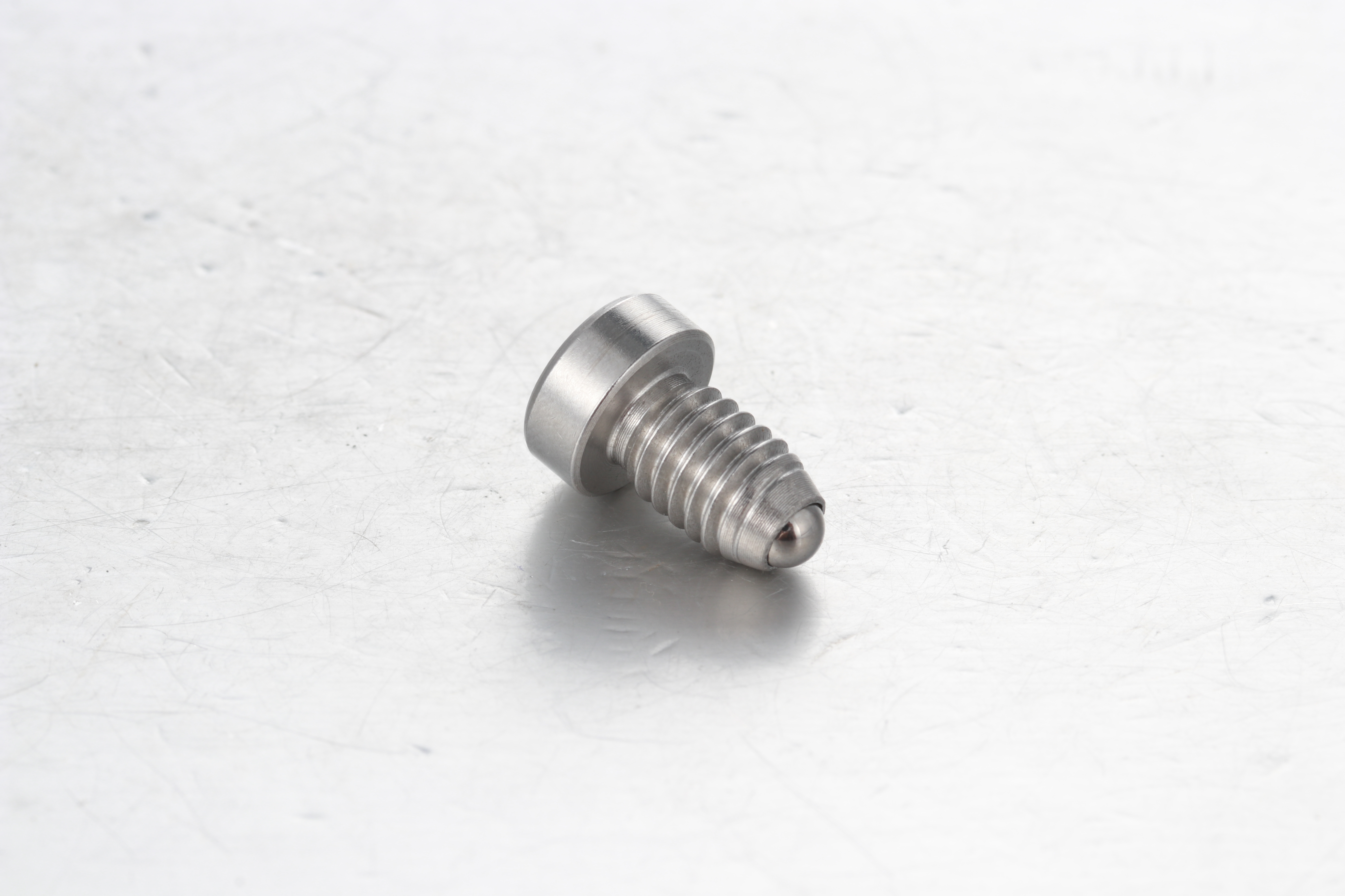 볼 엔드 및 육각 소켓 헤드 강철 또는 스테인레스 스틸 BPCT가 있는 스프링 플런저