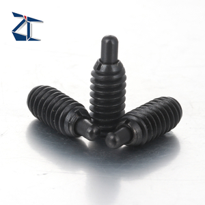 핀과 육각형이 있는 스프링 플런저 인치 측정