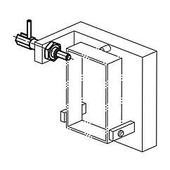 L형 인덱스 볼트 심플 피니시 레버 PLCN