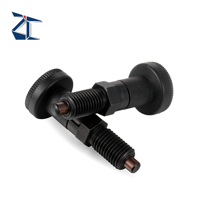 스프링 장착형 인덱싱 플런저 가는 나사형 리턴형 PXAS