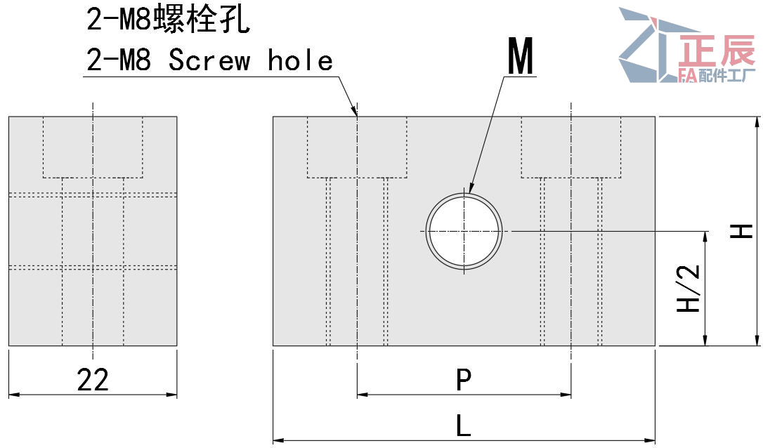 나사식 스토퍼 블록 1018 탄소강 3가 크로메이트 STBN